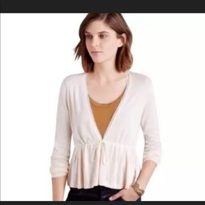 ANTHROPOLOGIE Angel of the North North Tie Sweater